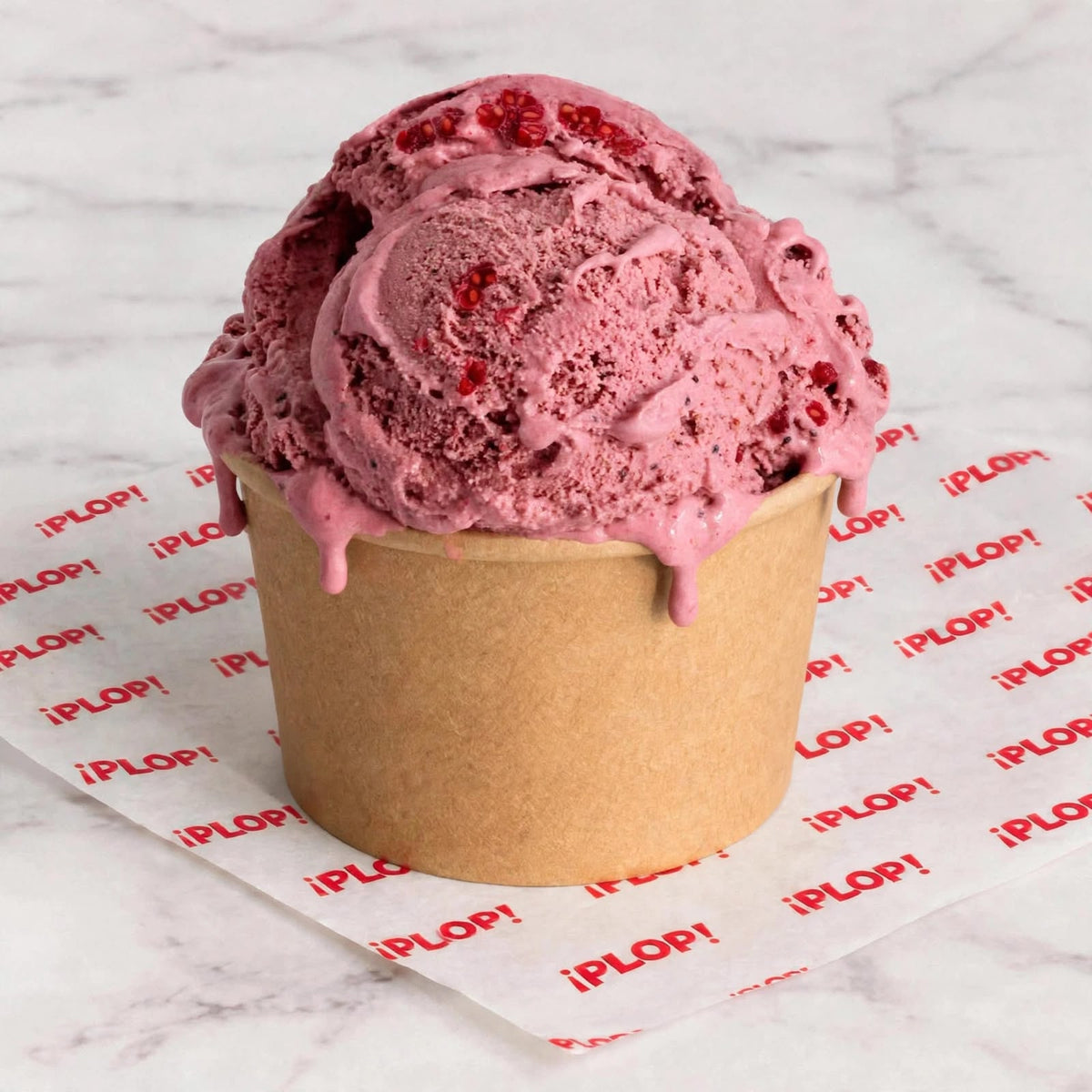 HELADO ARTESANAL - FRAMBUESA